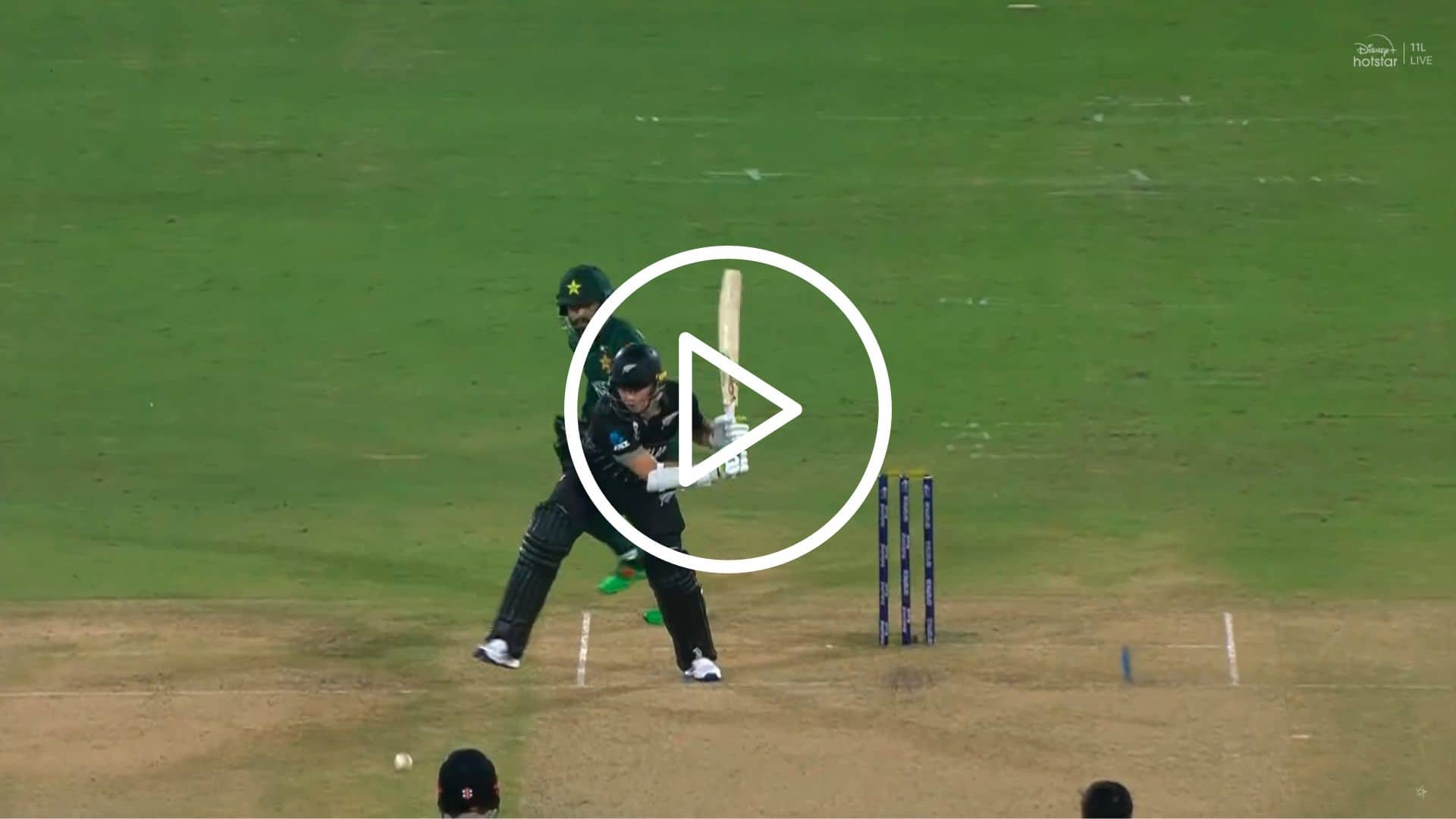 [Watch] Tom Latham Dispatches Salman Agha In An Unusual Fashion For A Boundary